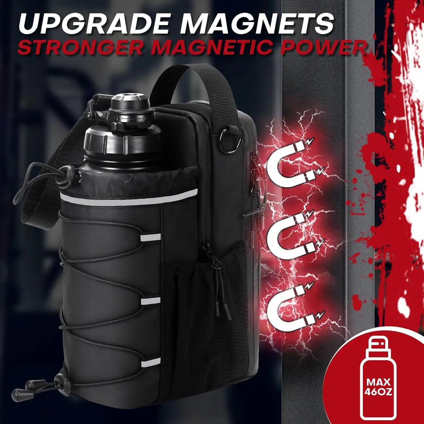 Magnetic Gym Sling Bag